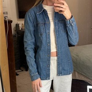 Anne Klein Denim Shirt